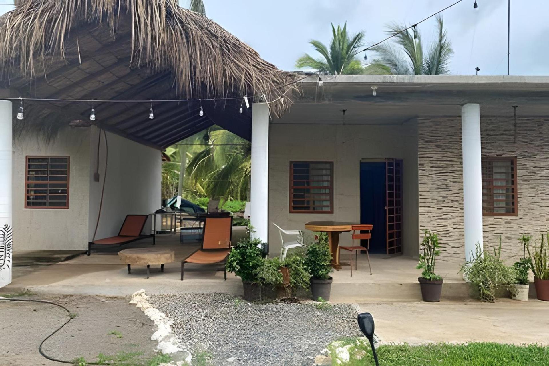 Casa Las Palmas Playa La Saladita シワタネホ エクステリア 写真