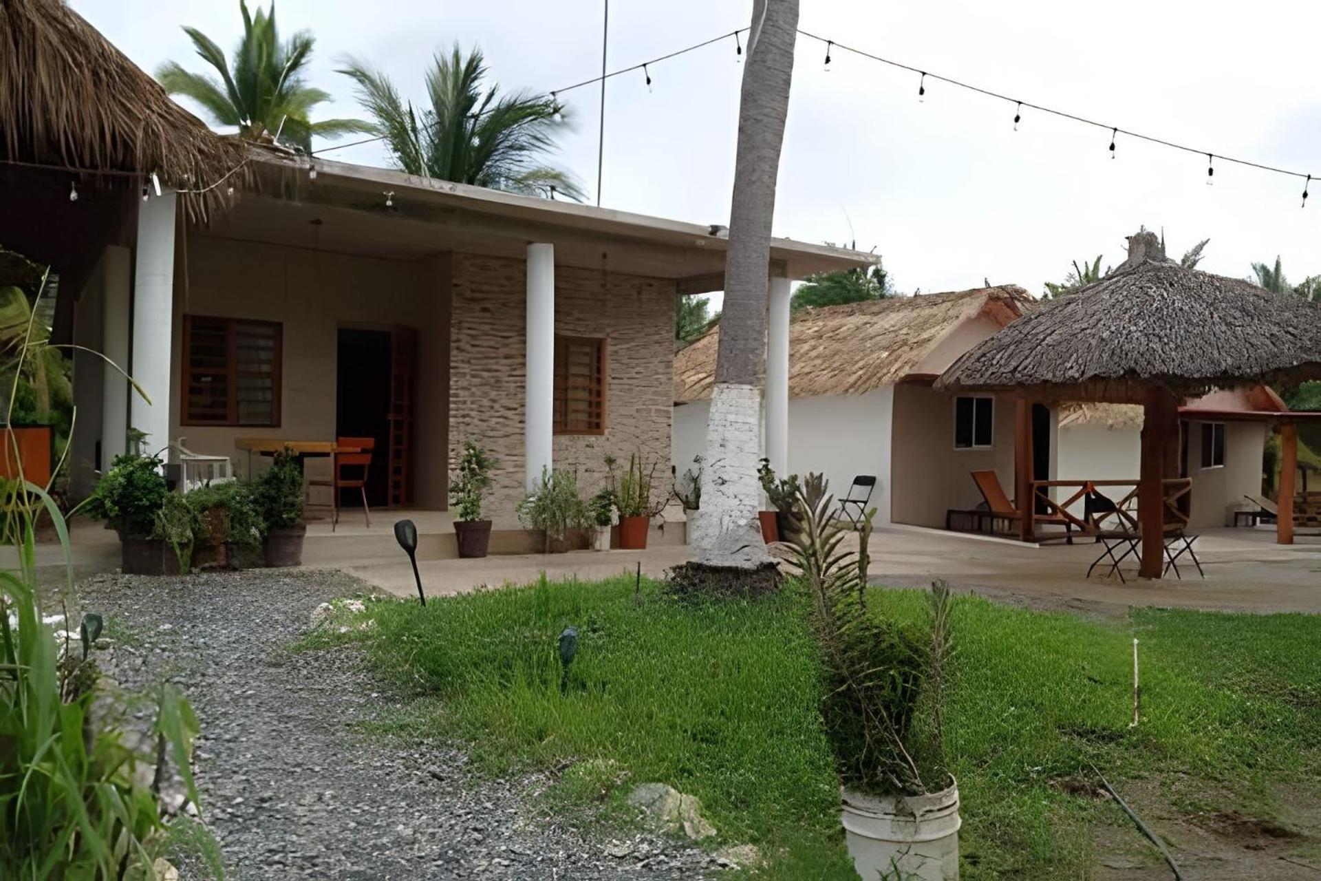 Casa Las Palmas Playa La Saladita シワタネホ エクステリア 写真