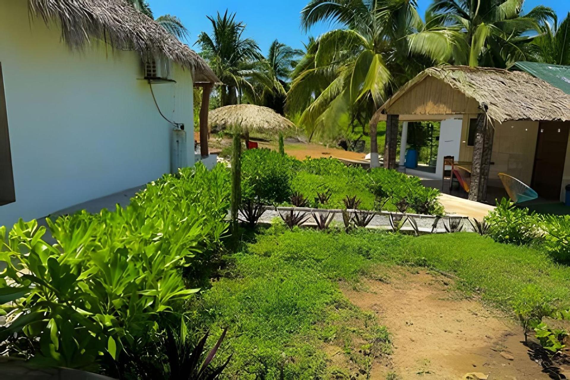 Casa Las Palmas Playa La Saladita シワタネホ エクステリア 写真