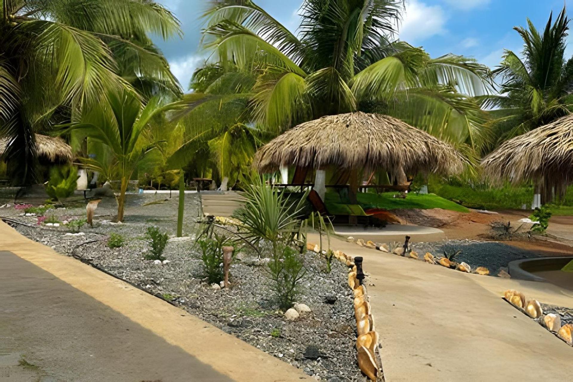 Casa Las Palmas Playa La Saladita シワタネホ エクステリア 写真