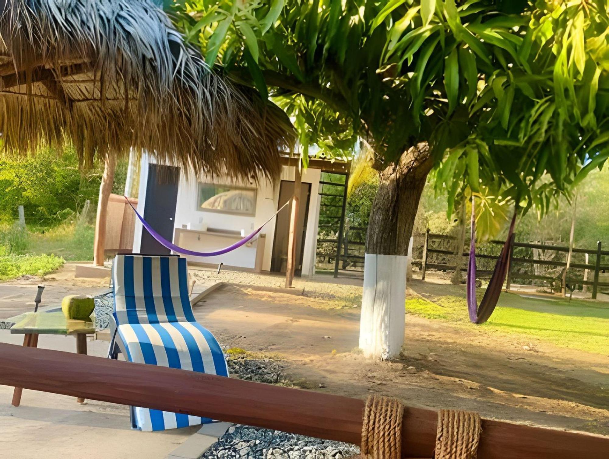 Casa Las Palmas Playa La Saladita シワタネホ エクステリア 写真