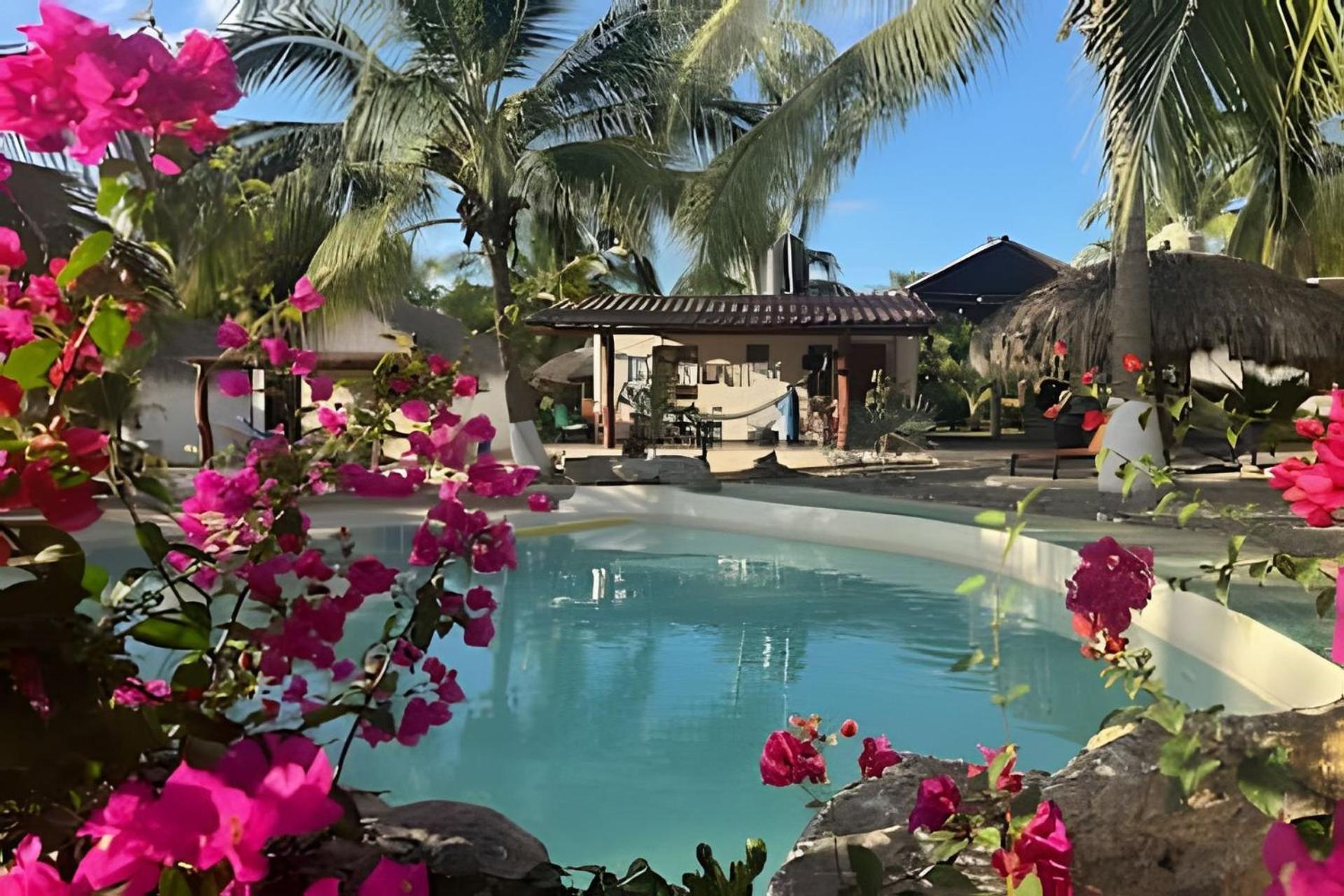 Casa Las Palmas Playa La Saladita シワタネホ エクステリア 写真
