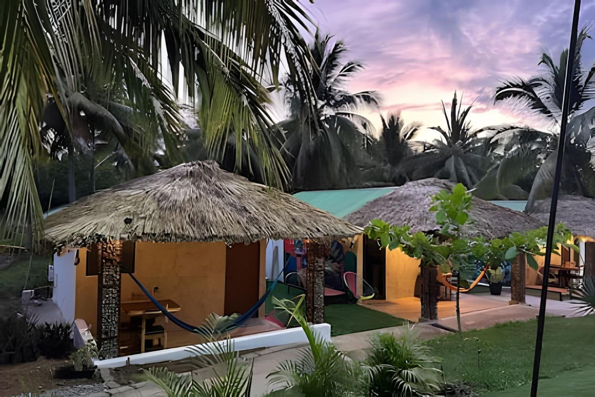 Casa Las Palmas Playa La Saladita シワタネホ エクステリア 写真