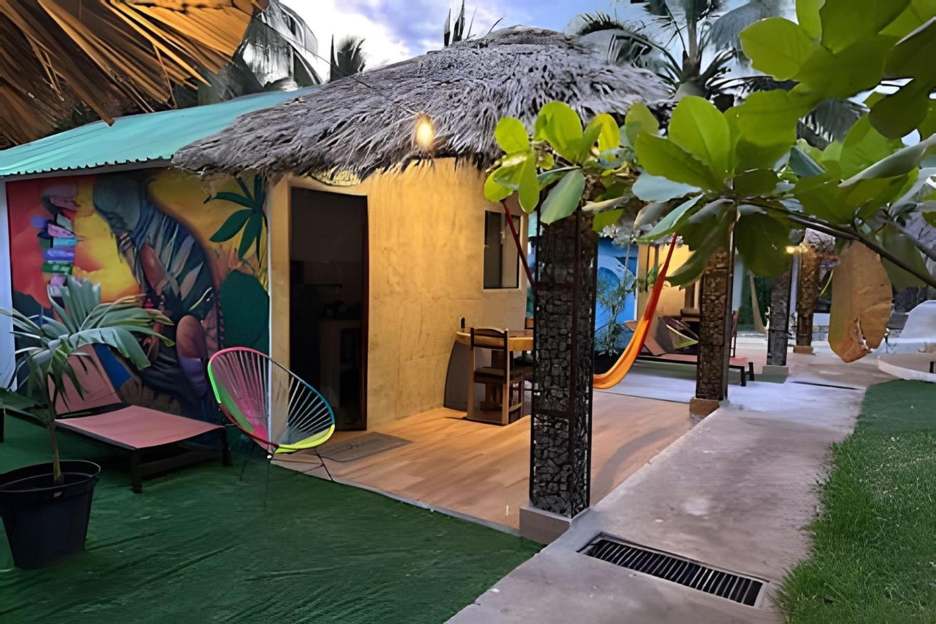 Casa Las Palmas Playa La Saladita シワタネホ エクステリア 写真