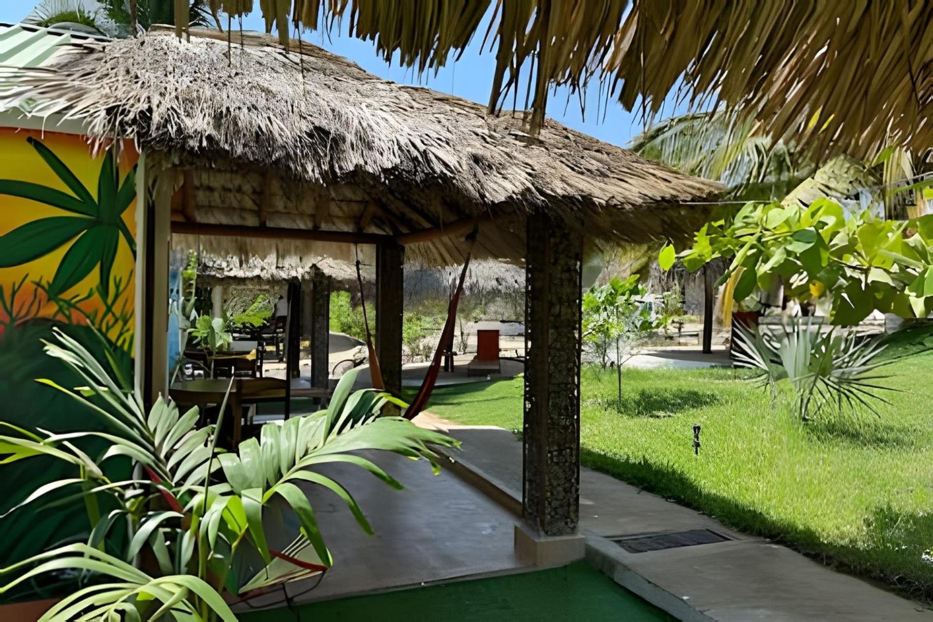 Casa Las Palmas Playa La Saladita シワタネホ エクステリア 写真
