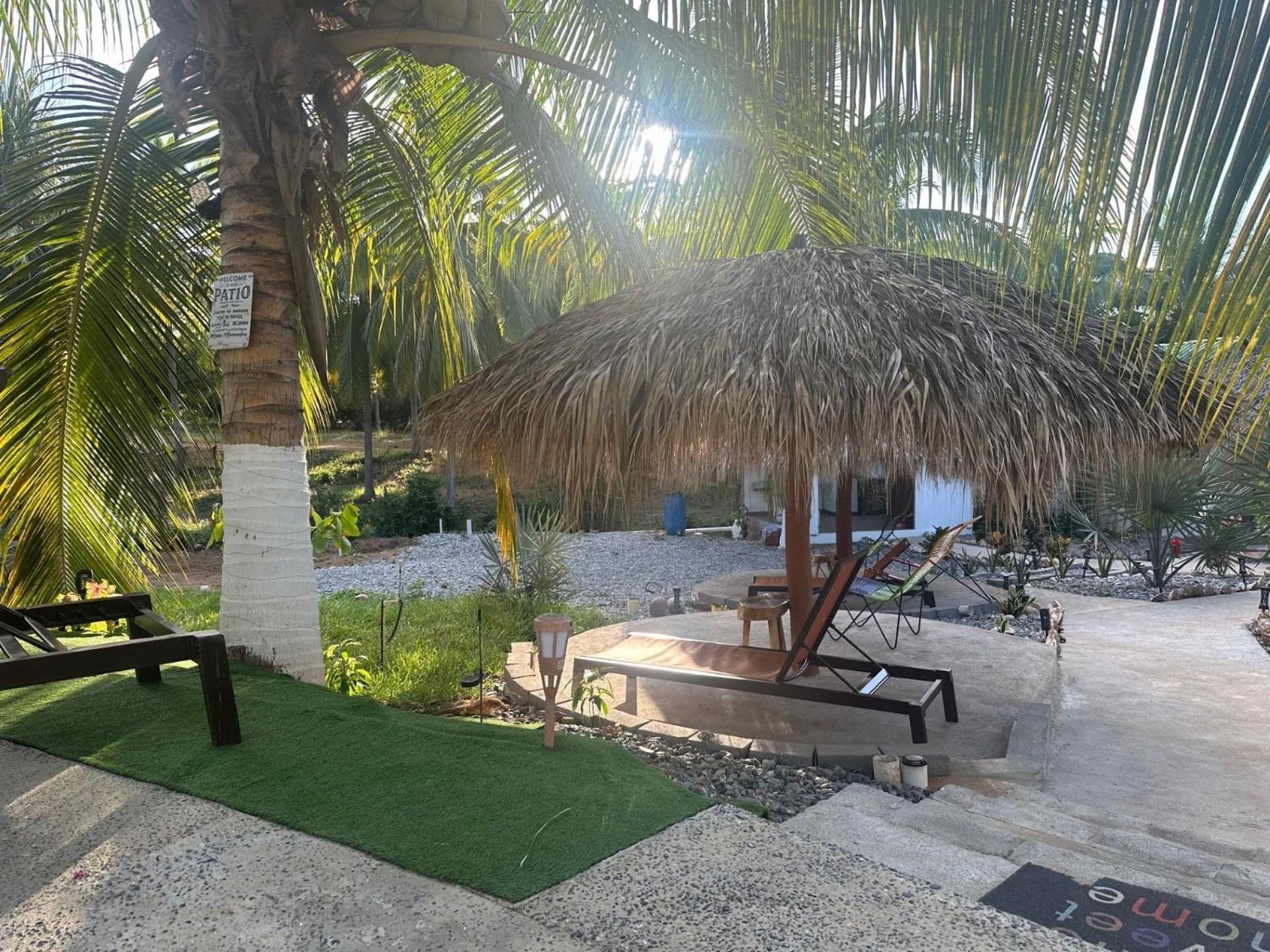 Casa Las Palmas Playa La Saladita シワタネホ エクステリア 写真